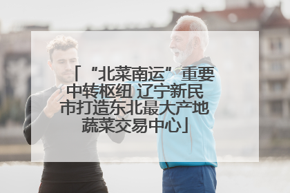 “北菜南运”重要中转枢纽 辽宁新民市打造东北最大产地蔬菜交易中心