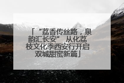“荔香传丝路，泉韵汇长安” 从化荔枝文化季西安行开启双城甜蜜新篇