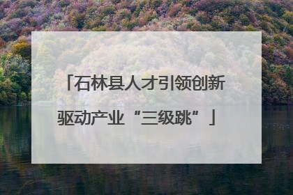 石林县人才引领创新驱动产业“三级跳”