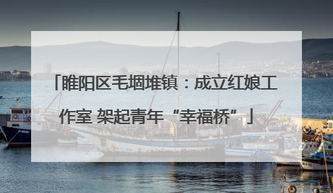 睢阳区毛堌堆镇：成立红娘工作室 架起青年“幸福桥”