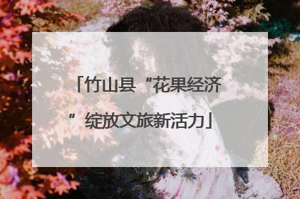竹山县“花果经济”绽放文旅新活力