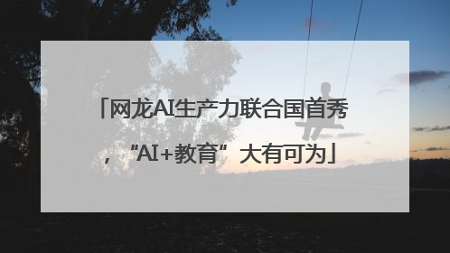 网龙AI生产力联合国首秀，“AI+教育”大有可为