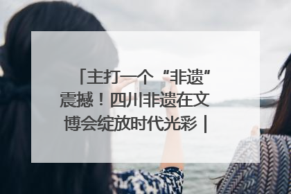 主打一个“非遗”震撼！四川非遗在文博会绽放时代光彩｜文博向“新”