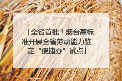 全省首批！烟台高标准开展全省劳动能力鉴定“便捷办”试点