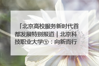 北京高校服务新时代首都发展特别报道｜北京科技职业大学①：向新而行，为首都低空经济发展提供“即战力”