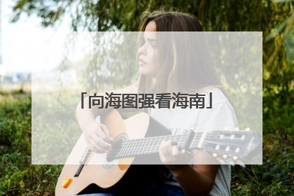 向海图强看海南