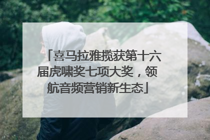 喜马拉雅揽获第十六届虎啸奖七项大奖，领航音频营销新生态
