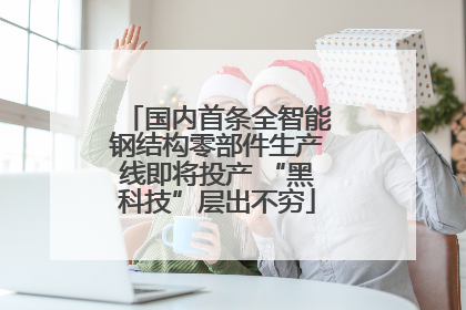 国内首条全智能钢结构零部件生产线即将投产 “黑科技”层出不穷