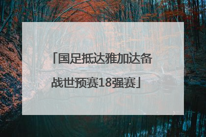 国足抵达雅加达备战世预赛18强赛