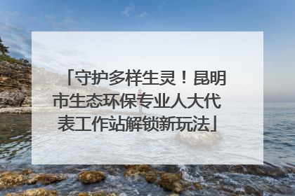 守护多样生灵！昆明市生态环保专业人大代表工作站解锁新玩法