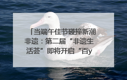 当端午佳节碰撞新潮非遗：第二届“非遗生活荟”即将开启“百young”新章