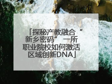 探秘产教融合“新乡密码” 一所职业院校如何激活区域创新DNA