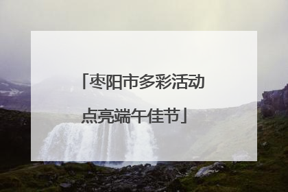 枣阳市多彩活动点亮端午佳节