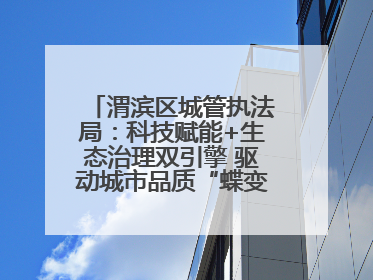 渭滨区城管执法局：科技赋能+生态治理双引擎 驱动城市品质“蝶变跃升”