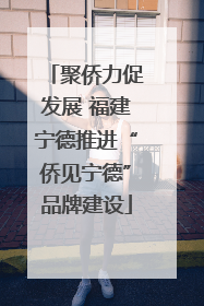 聚侨力促发展 福建宁德推进“侨见宁德”品牌建设