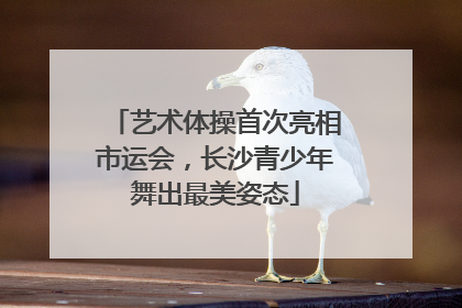 艺术体操首次亮相市运会，长沙青少年舞出最美姿态