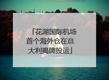 花湖国际机场首个海外仓在意大利揭牌投运