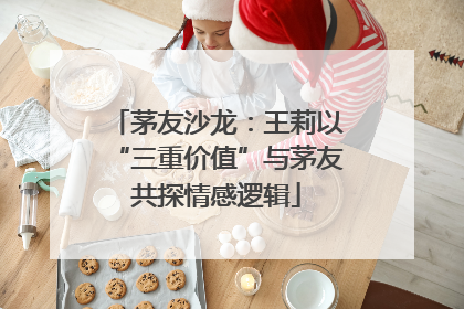 茅友沙龙：王莉以“三重价值”与茅友共探情感逻辑