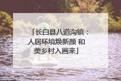 长白县八道沟镇：人居环境焕新颜 和美乡村入画来