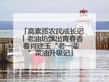 高素质农民成长记丨老油坊飘出青春香 看肖建玉“老一辈”菜油升级记